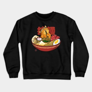 Neko Ramen wave Crewneck Sweatshirt